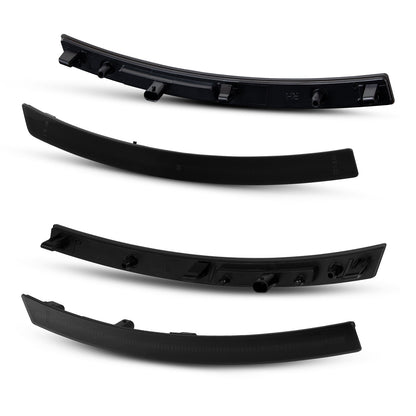 2014-2019 Corvette C7 Smoke Lens White Dynamic Animation LED Side Markers Set