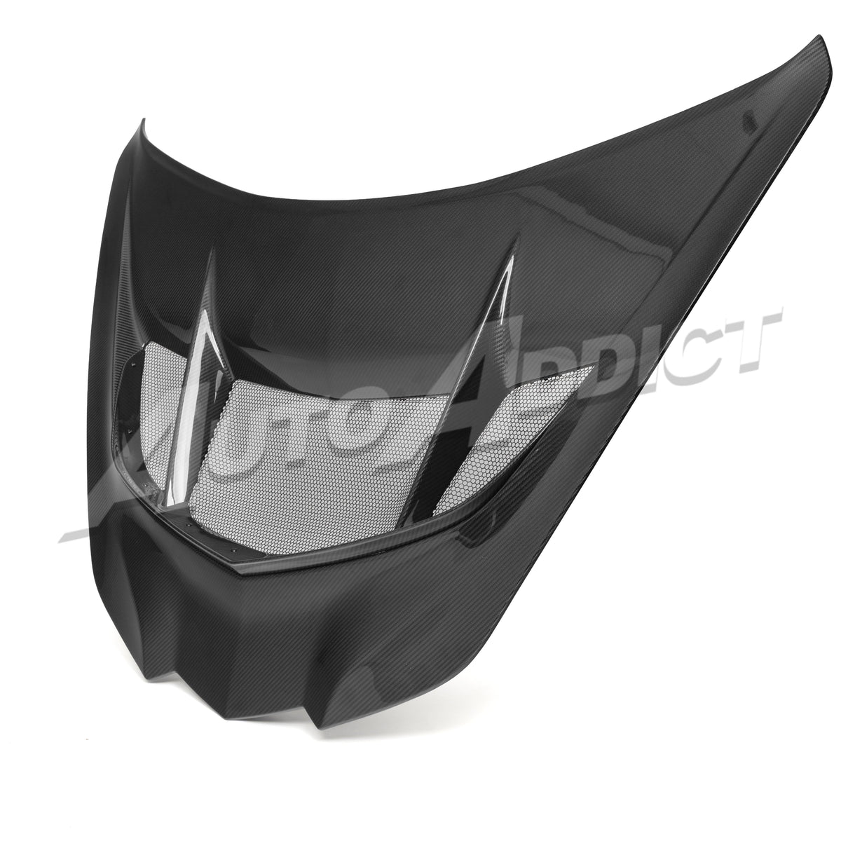 2020-2026 C8 Z06/ Grand Sport/E-Ray/ Stingray Type-ZR1X ZTK Hood Functional Dry Carbon Fiber Double Sided 6PCS Kit