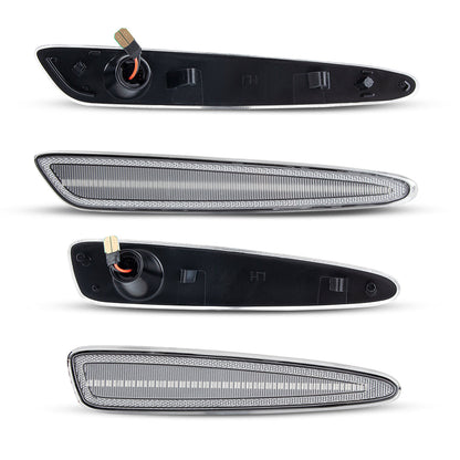 2005-2013 Chevrolet Corvette C6 Clear White LED Side Marker