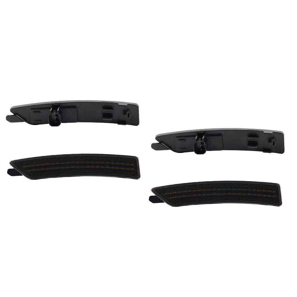 2024-2026 Ford Mustang S650 Smoke White LED Side Markers