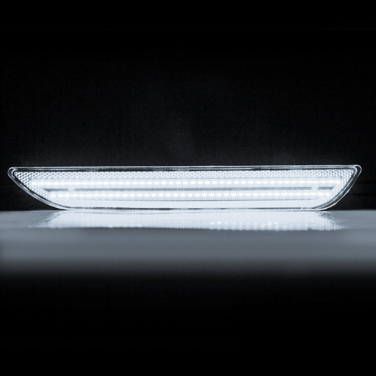 2015-2023 Mustang S550 Clear White LED Side Marker