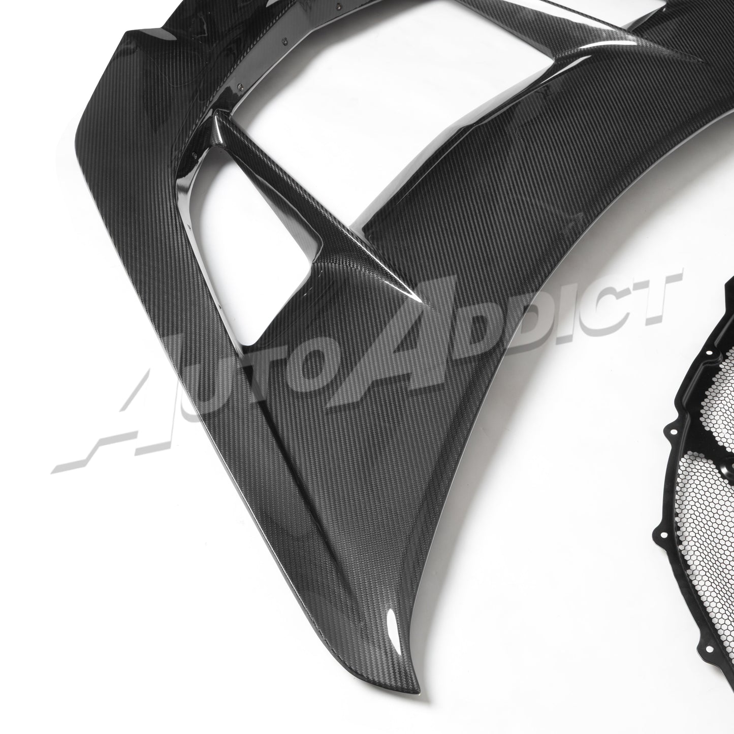 2020-2026 C8 Z06/ Grand Sport/E-Ray/ Stingray Type-ZR1X ZTK Hood Functional Dry Carbon Fiber Double Sided 6PCS Kit