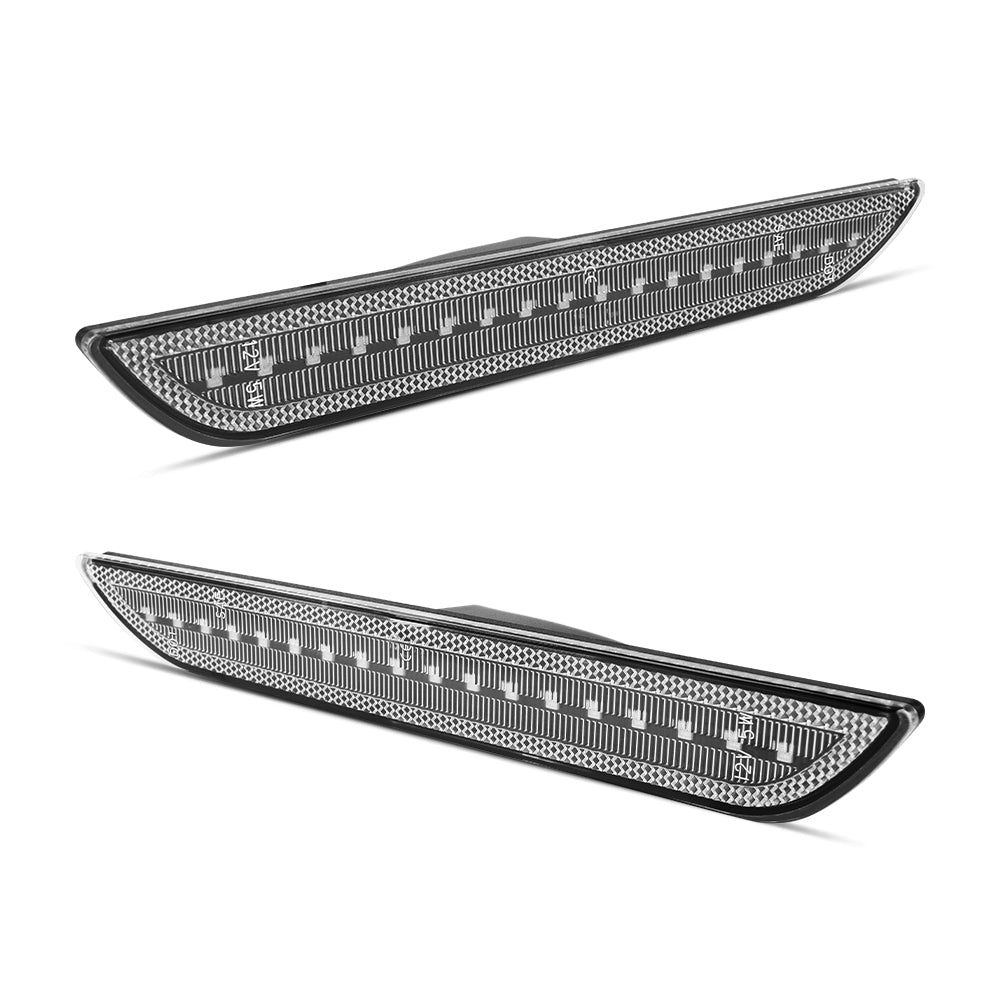 2015-2023 Mustang S550 RGB Clear LED Side Marker