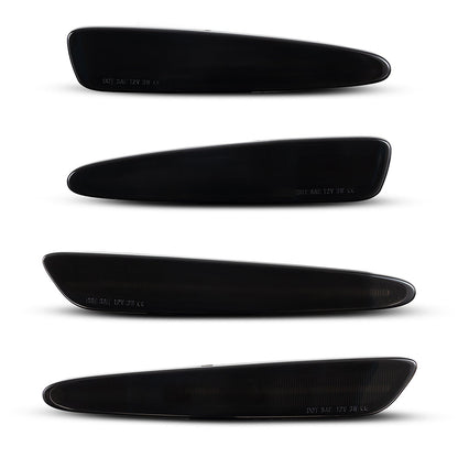 2005-2013 Chevrolet Corvette C6 Smoke White LED Side Marker