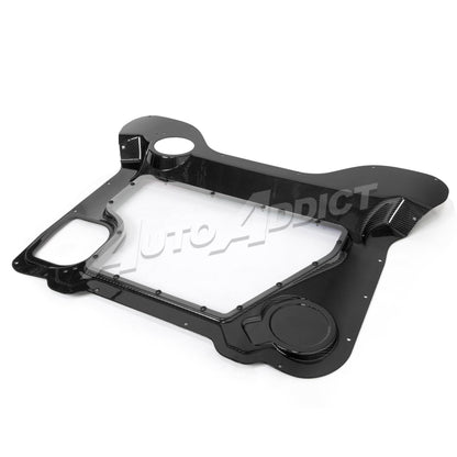 2020-2027 C8 Dry Carbon Fiber V-Shaped Engine Cover For Convertible HTC Z06/E-Ray/Grand Sport/Stingray