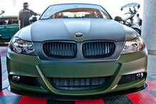 Bumper Carbon Fiber Front Wind Splitter-BMW E90 M-Sport