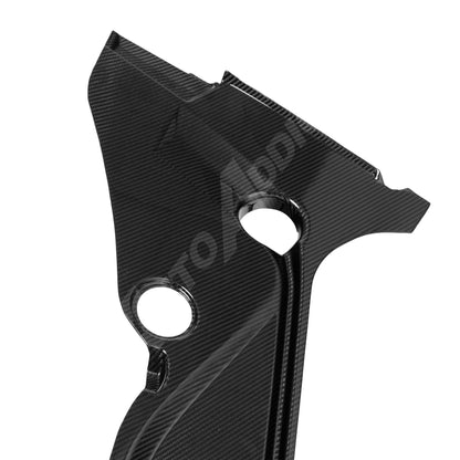 2020-2026 Corvette C8 Carbon Fiber Pre-Preg Front Frunk Surround Trim Kit For Z06/E-Ray/Grand Sport/Stingray