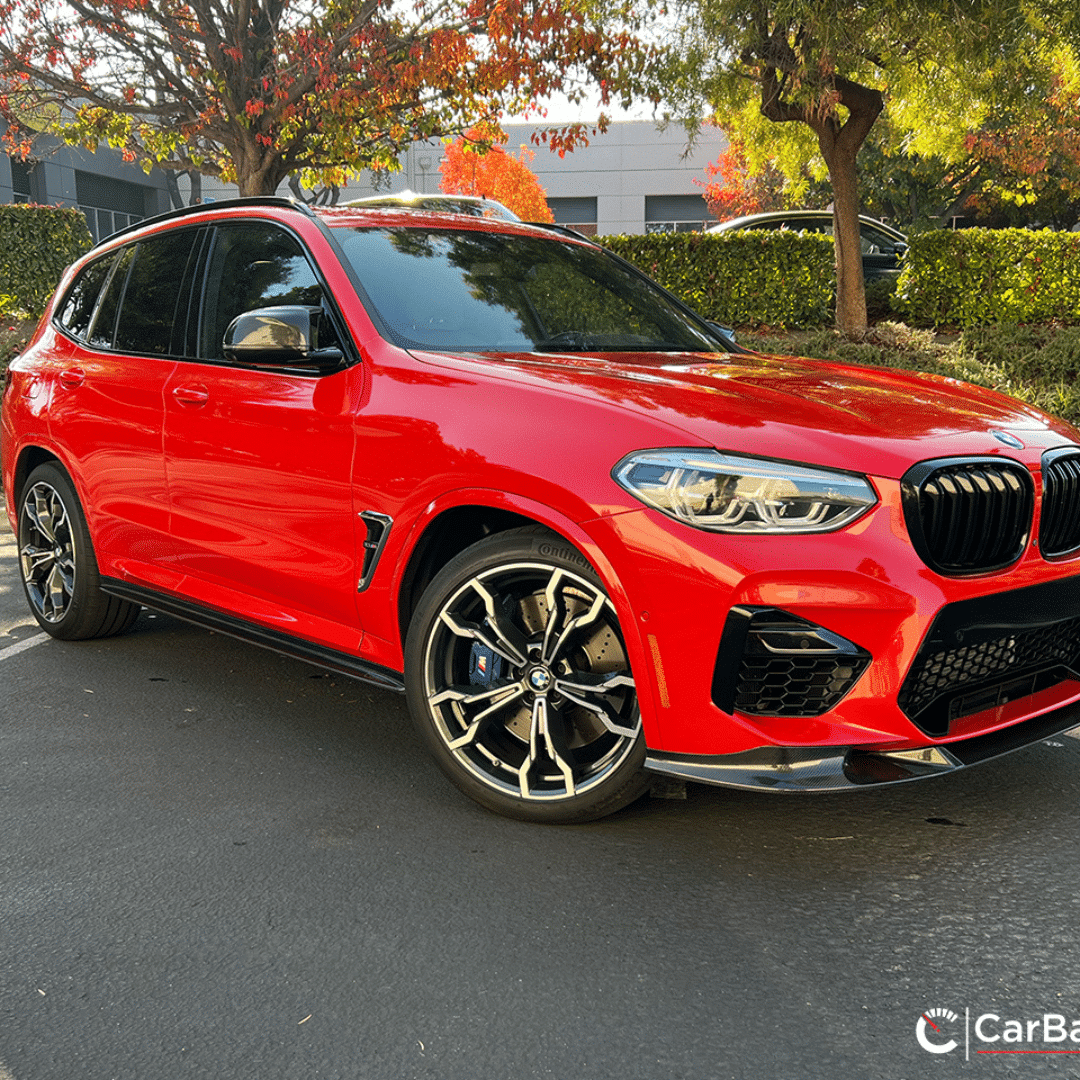 Gloss Carbon Fiber Front Splitter | BMW F9X X3M/X4M (2020-2021)