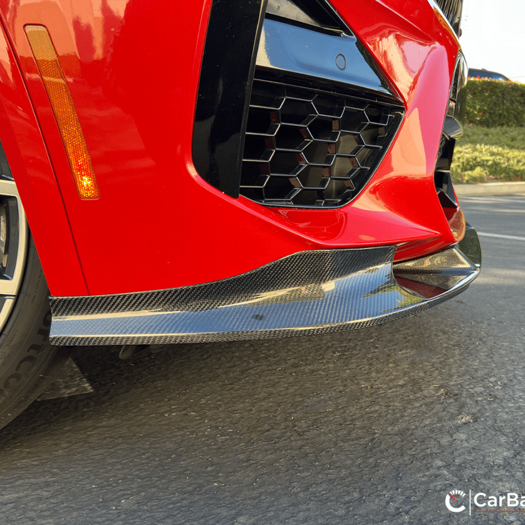 Gloss Carbon Fiber Front Splitter | BMW F9X X3M/X4M (2020-2021)