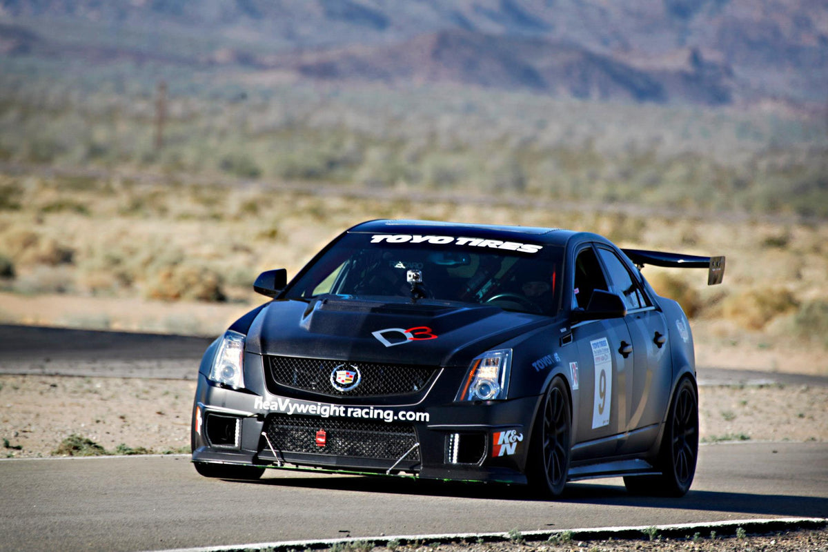 GTC-500 Carbon Fiber Adjustable Wing-2009 - 2014 Cadillac CTS-V Sedan