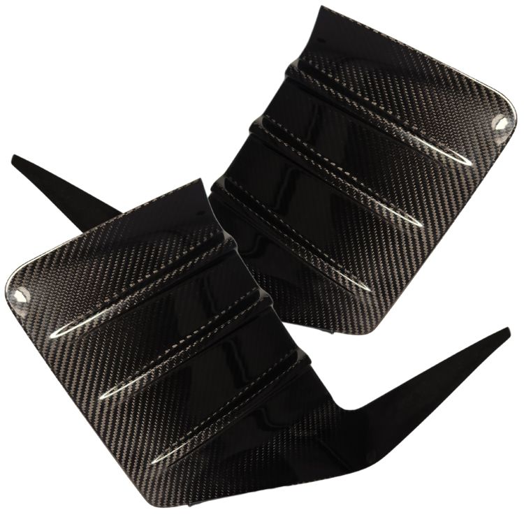 BMW G87 M2 Carbon Fiber Rear Bumper Vent Inserts (Set of 2)