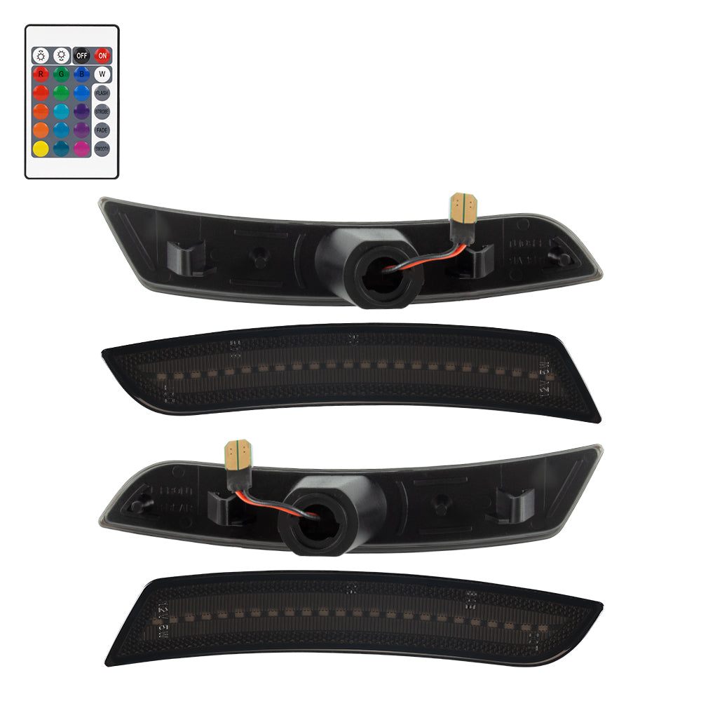 2016-2025 Chevrolet Camaro RGB Smoked LED Side Markers