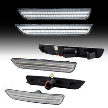 2010-2014 Ford Mustang Clear White LED Side Markers
