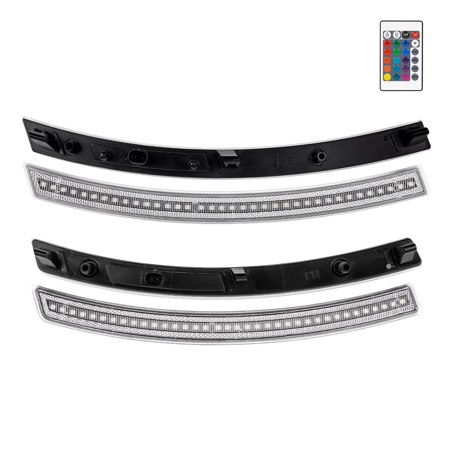 2014-2019 Chevrolet Corvette RGB Clear C7 LED Side Marker