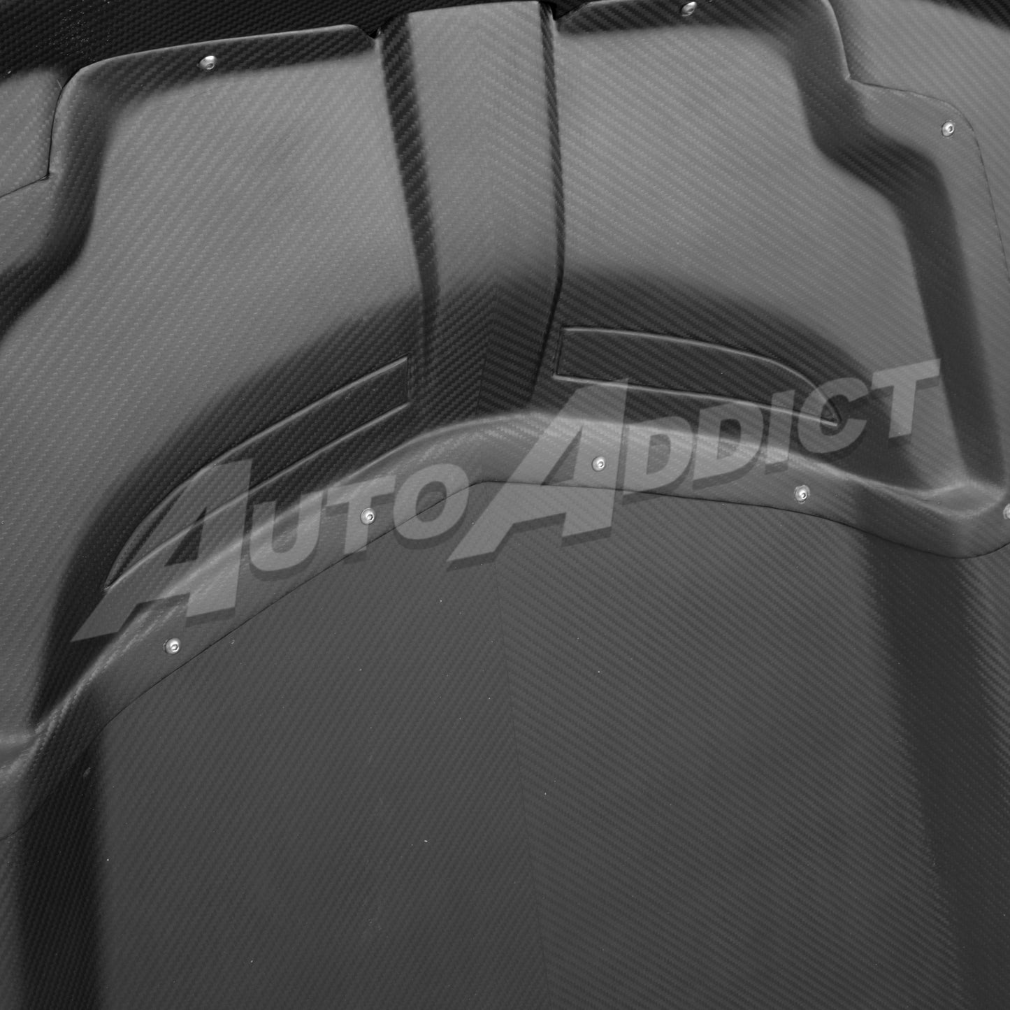 2020-2026 Cadillac CT5/V-Blackwing Heritage Spec Pre-Preg V-Shaped Double Sided Carbon Fiber Hood