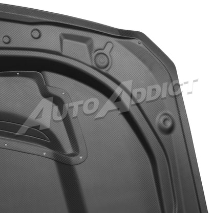2020-2026 Cadillac CT5/V-Blackwing Heritage Spec Pre-Preg V-Shaped Double Sided Carbon Fiber Hood