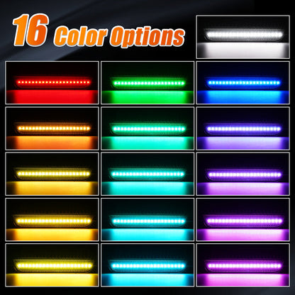 2015-2024 Dodge Charger RGB Clear LED Side Markers