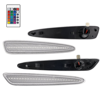 2005-2013 Chevrolet Corvette C6 RGB Clear LED Side Marker