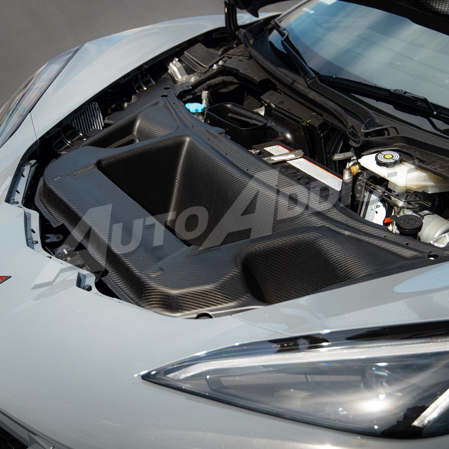 2025-2026 C8 ZR1/ZR1X ZTK Air Extractor Functional Dry Carbon Fiber Double Sided 3pcs Kit