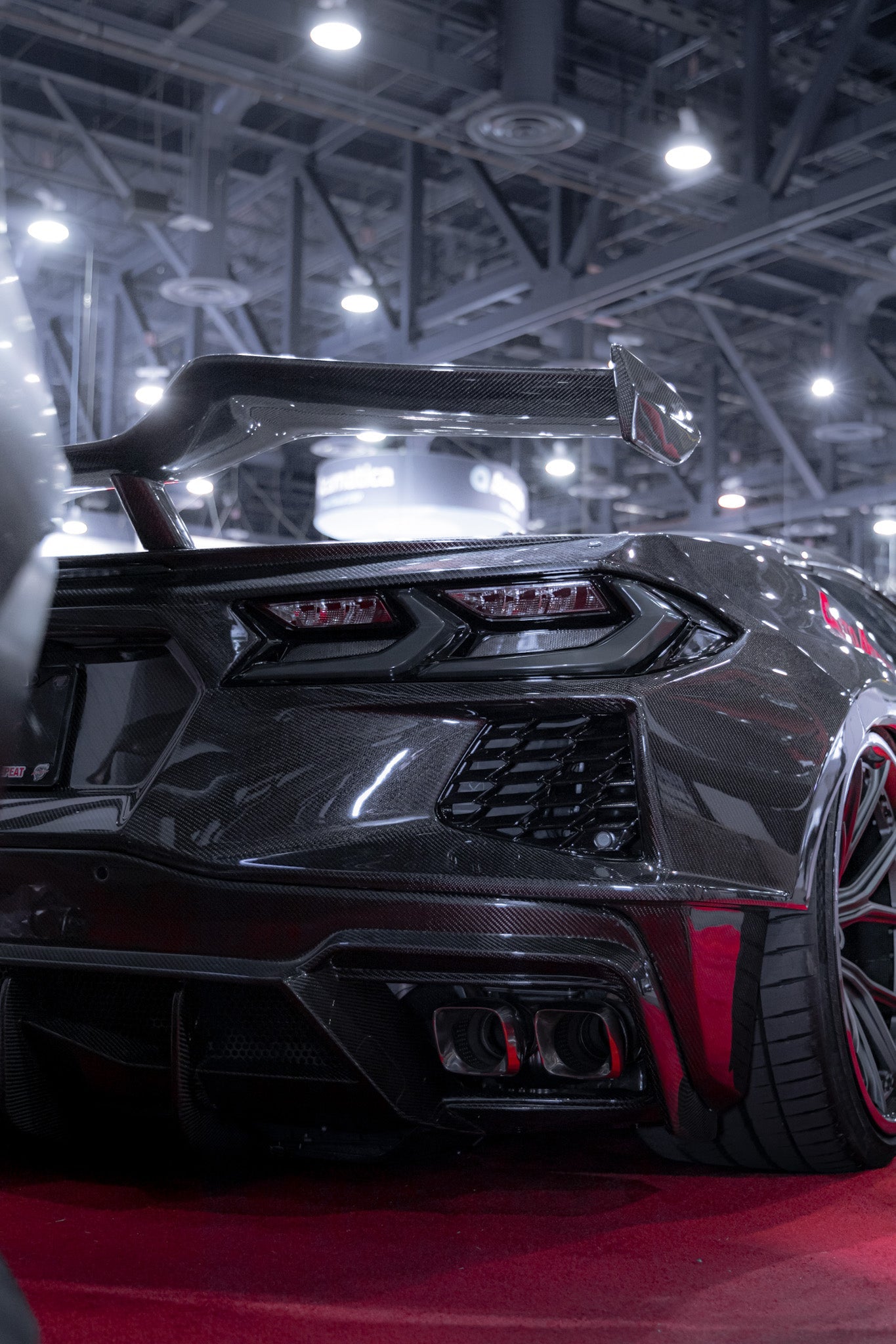 2020-2024 Corvette C8 Deluxe Wide Track Package Full Carbon Fiber Kit Bumper to Bumper