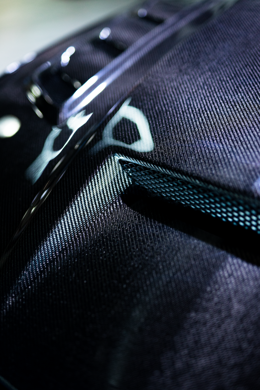 2018-2023 Ford Mustang Gloss Carbon Fiber Hood Terminator Aggressive Style