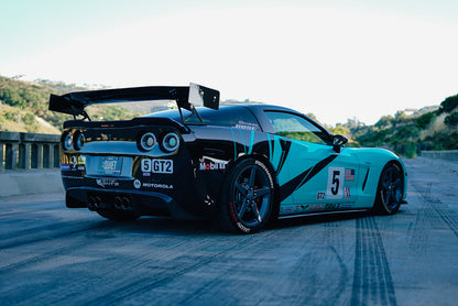 GTC-500 Carbon Fiber Adjustable Wing- Chevrolet C6 Corvette Base/Z06