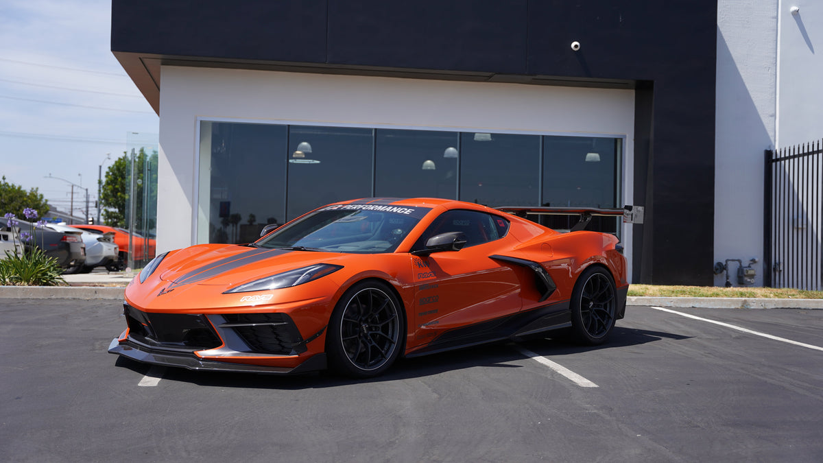 Carbon Fiber Front Splitter/Airdam/Lip-Chevrolet C8 Corvette Stingray