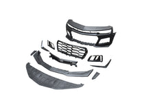 2010-2015 Chevy Camaro ZL1 1LE Track Package Front Bumper Conversion 11pcs Full Kit Flat BLK Body Kit