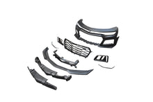 2019-2025 Chevy Camaro ZL1 Front Bumper Conversion 9pcs Full Kit Flat BLK for Non-RS Headlights
