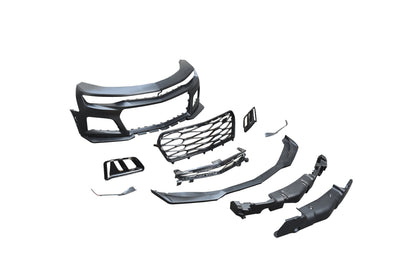 2019-2025 Chevy Camaro ZL1 Front Bumper Conversion 9pcs Full Kit for RS Headlights