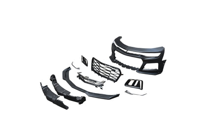 2019-2025 Chevy Camaro ZL1 Front Bumper Conversion 9pcs Full Kit for RS Headlights