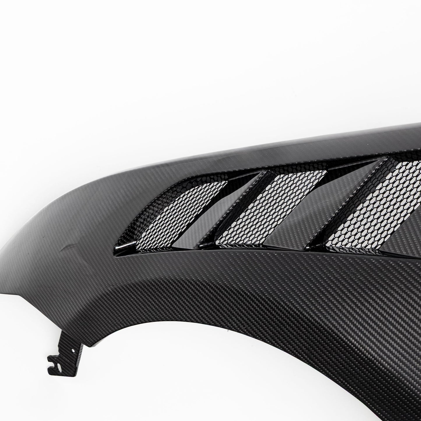 2024-2026 Mustang S650 Type-GTD Dry Gloss Carbon Fiber Front Fenders Pair