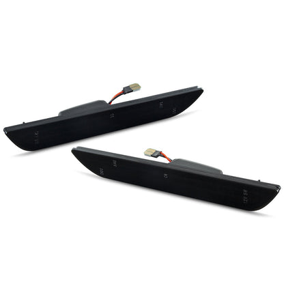 2015-2023 Mustang S550 Smoke White LED Side Marker