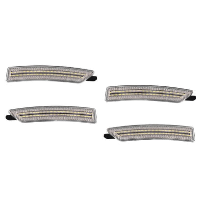 2024-2026 Ford Mustang S650 Clear White LED Side Markers