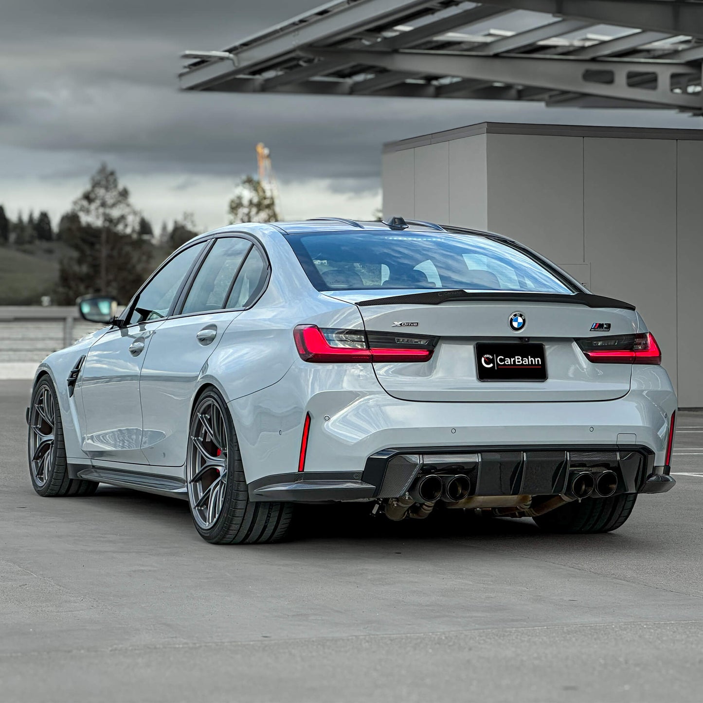 BMW G80 M3 & M340i Carbon Fiber Rear Spoiler