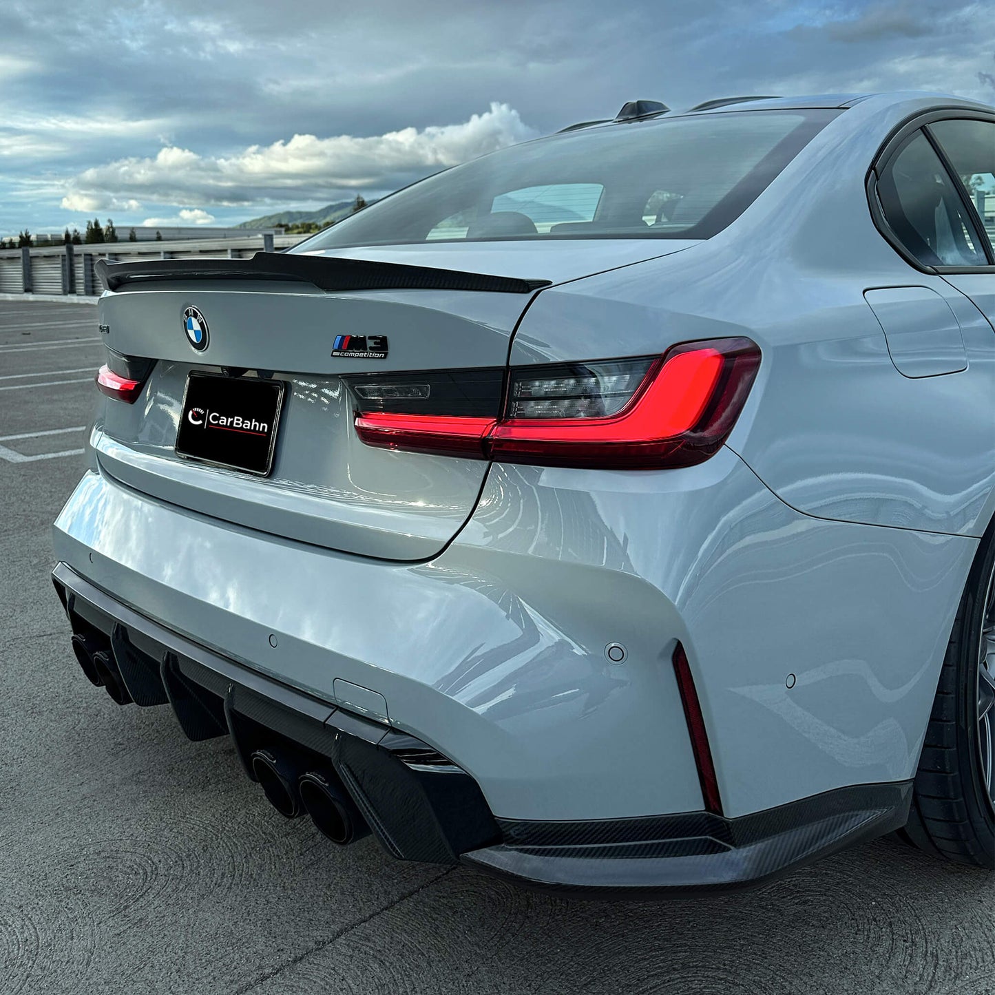 BMW G80 M3 & M340i Carbon Fiber Rear Spoiler