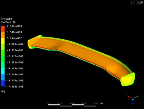 GTC-200 Carbon Fiber Adjustable Wing - 2024-Current Ford S650 Mustang