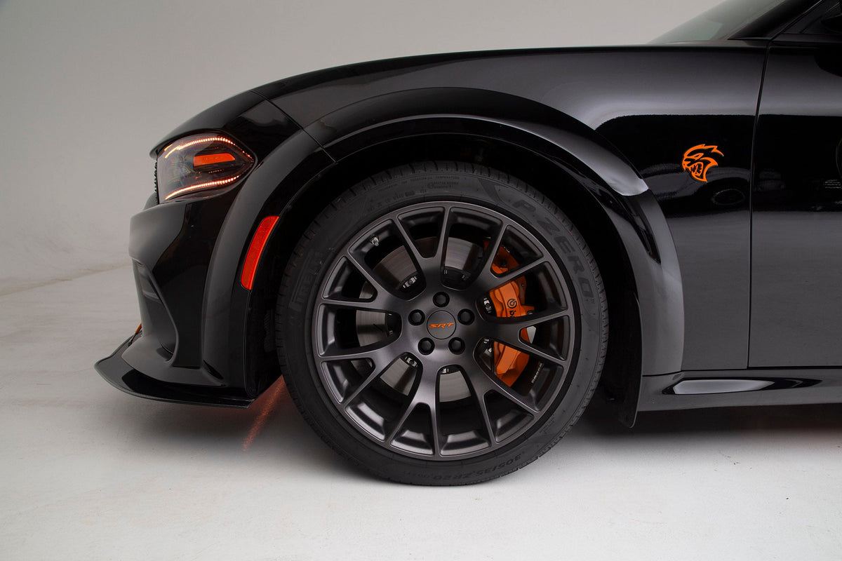 Carbon Fiber Front Wind Splitter 2020 - 2023 Dodge Charger Widebody