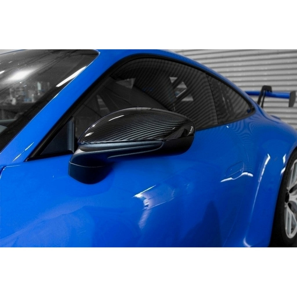 Carbon Fiber Mirror Covers- 2022-2024 Porsche 911 GT3 (992)