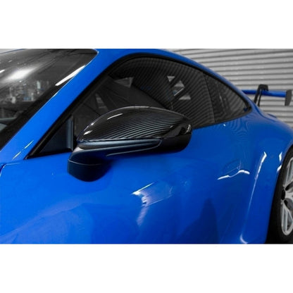 Carbon Fiber Mirror Covers- 2022-2024 Porsche 911 GT3 (992)