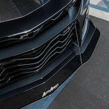 2017-2025 Chevy Camaro ZL1 Carbon Fiber Extension Splitter with Rods