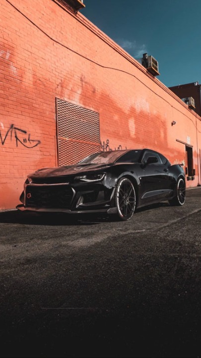 2016-2018 Chevy Camaro ZL1 1LE Track Package Front Bumper Conversion 11pcs Full Kit Flat BLK