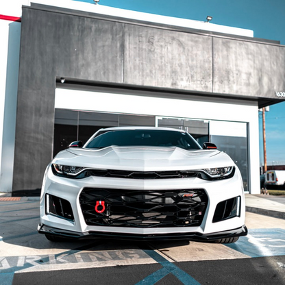 2019-2025 Chevy Camaro ZL1 Front Bumper Conversion 9pcs Full Kit for RS Headlights