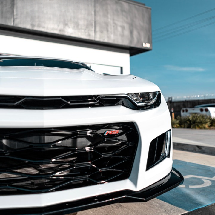2019-2025 Chevy Camaro ZL1 Front Bumper Conversion 9pcs Full Kit for RS Headlights