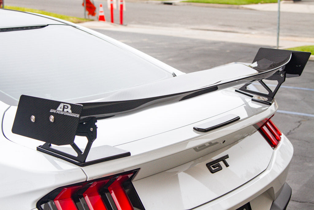 GTC-200 Carbon Fiber Adjustable Wing - 2024-Current Ford S650 Mustang