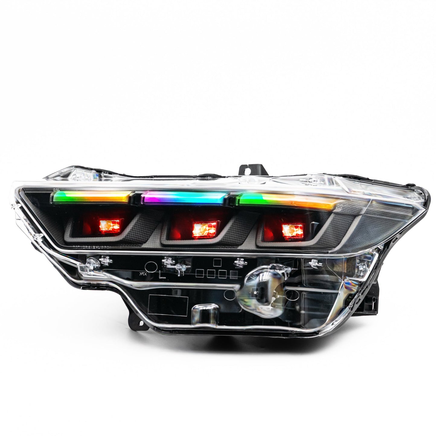 2024+ Ford Mustang S650 RGB Pre-Preg Dry Carbon Fiber Housing Track Package Edition (Pair)