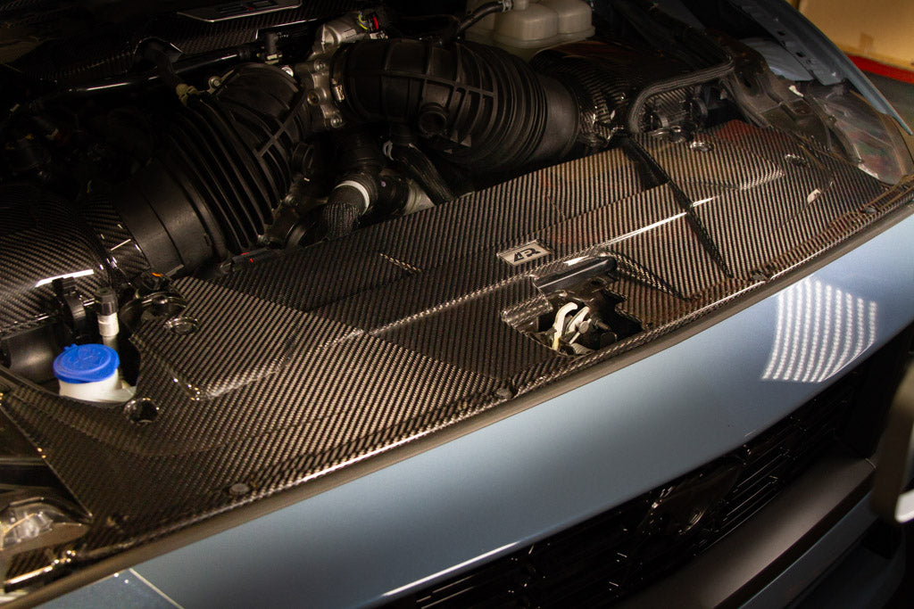 Carbon Fiber Cooling Plate - 2024-Current Ford S650 Mustang