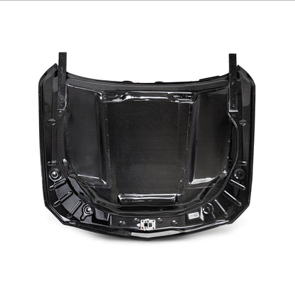 2020-2026 Cadillac CT5 / V-Blackwing Type-Terminator Double Sided Gloss Carbon Fiber Hood
