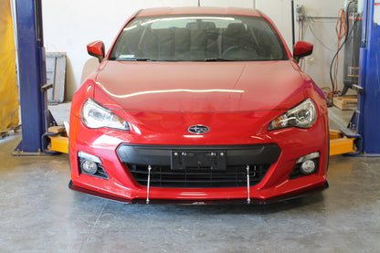Carbon Fiber Wind Splitter w/ Rods- Subaru BRZ 2013-2016