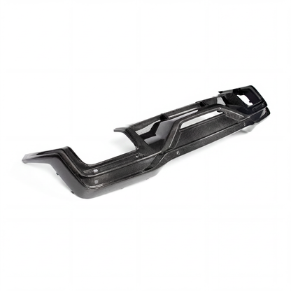 2024-2026 Mustang S650 Dry Gloss Carbon Fiber Dark Horse Rear Diffuser Single/Quad Tips